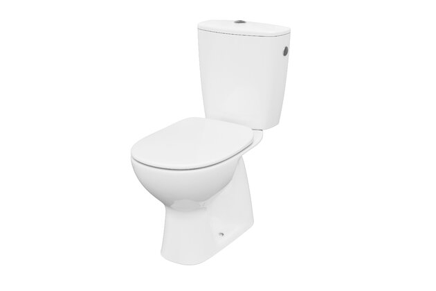 WC mísa Cersanit Arteco 682 kombi 020 nádržka 3/5 sedátko polypropylen, K667-077