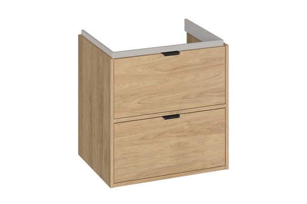 Skříňka Cersanit Atrato 60 pod umyvadlo, dub, S1026-014