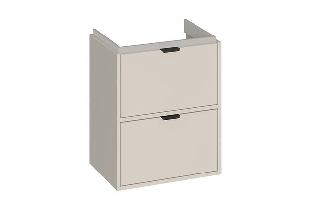 Skříňka Cersanit Atrato 50 pod umyvadlo, kašmír, S1026-031