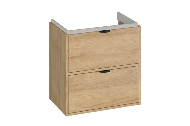 Skříňka Cersanit Atrato 60 pod umyvadlo, dub, S1026-033