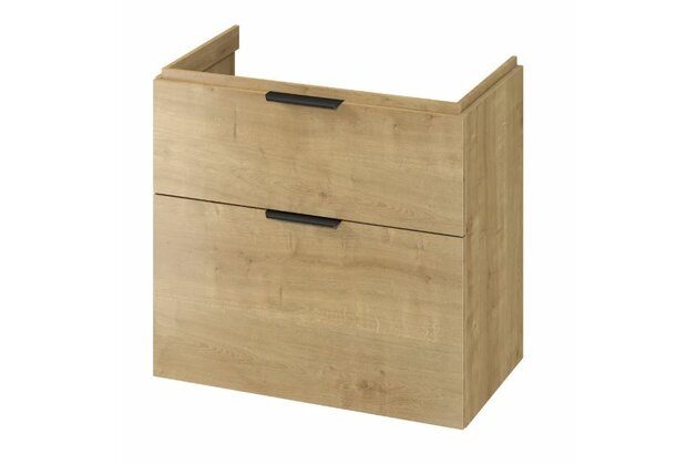 Skříňka Cersanit City 80 pod umyvadlo dub, S584-120