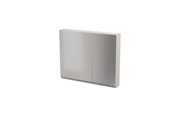 Nábytkový set Cersanit Moduo 100, skříňka 60 zrcadlová závěsná kašmír, skříňka 40 zrcadlová závěsná kašmír