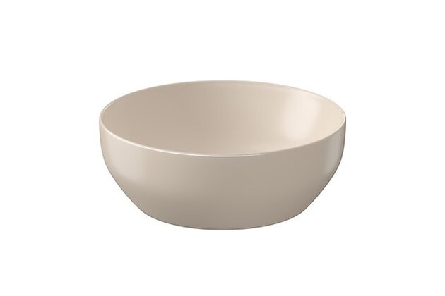 Umyvadlo Cersanit Farva 40 na desku kruhové, béžová mat, K712-040