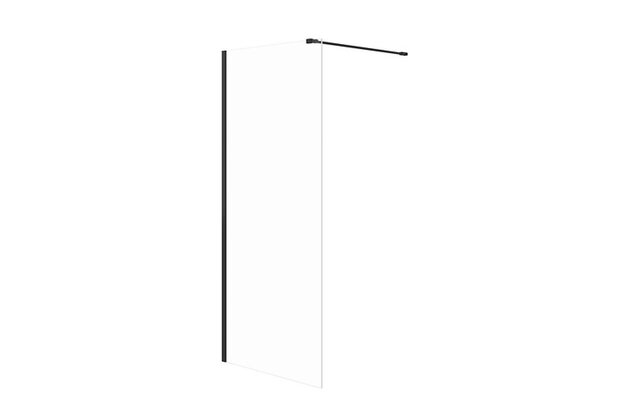Sprchový kout Cersanit Kontra walk-in 90x200 ,černá, S169-005
