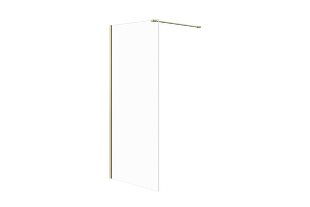 Sprchový kout Cersanit Kontra walk-in 90x200 ,zlatá, S169-009