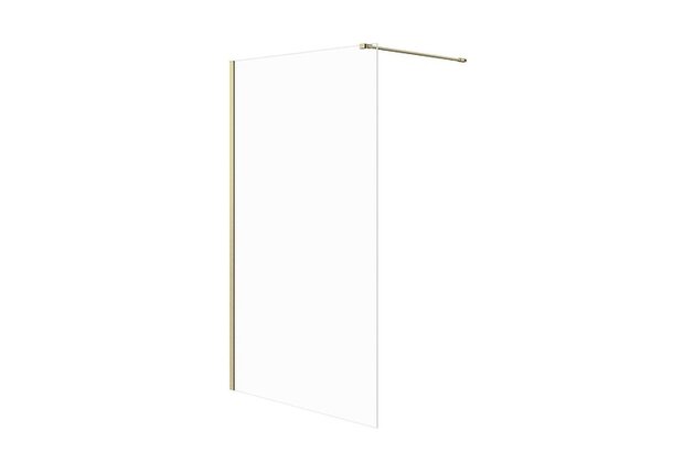 Sprchový kout Cersanit Kontra walk-in 120x200 ,zlatá, S169-011
