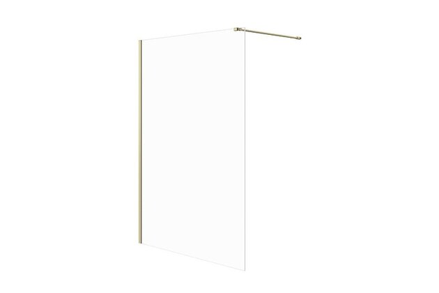 Sprchový kout Cersanit Kontra walk-in 140x200 ,zlatá, S169-012
