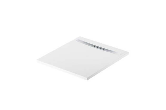 Sprchová vanička Cersanit Kontra 100x90 obdélníková, bílá ,kryt ocel, S207-003