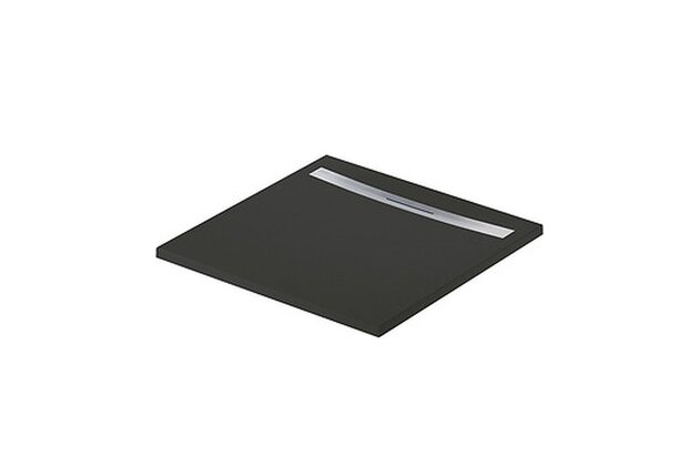 Sprchová vanička Cersanit Kontra 90x90 čtvercová, černá ,kryt ocel, S207-019