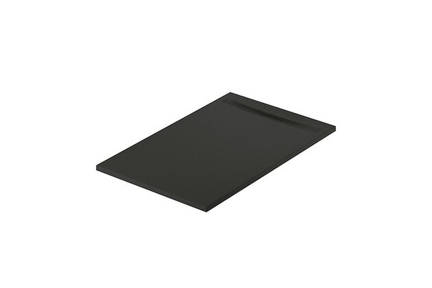 Sprchová vanička Cersanit Kontra 140x90 obdélníková, černá ,kryt černý, S207-022