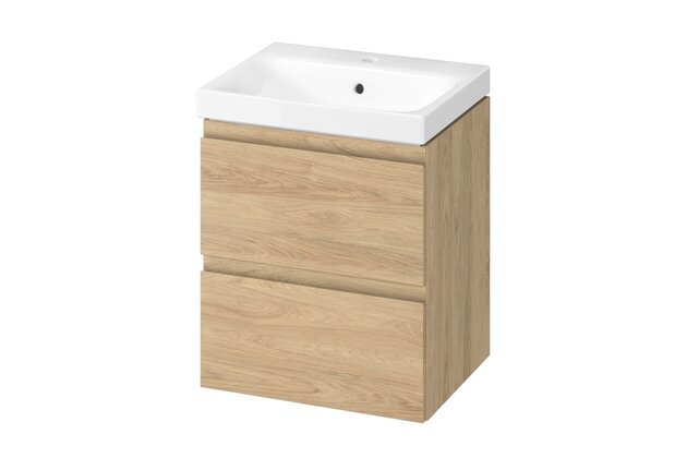 Skříňka Cersanit Moduo 50 s umyvadlem dub hikora set D274, S4013-020