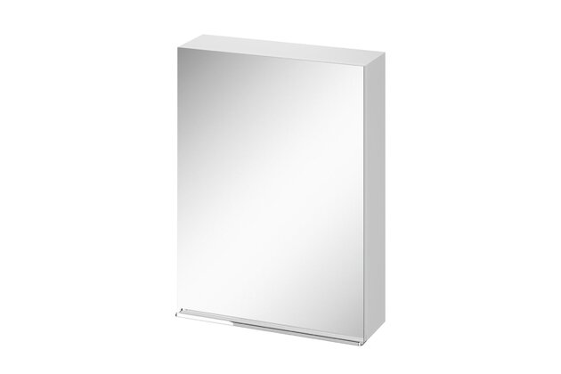Skříňka Cersanit Virgo 60 zrcadlová bílá chrom úchytka, set C728, S4019-009