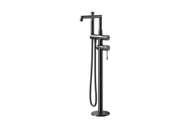 Vanová souprava Cersanit Zen do podlahy, gun metal, S1001-162