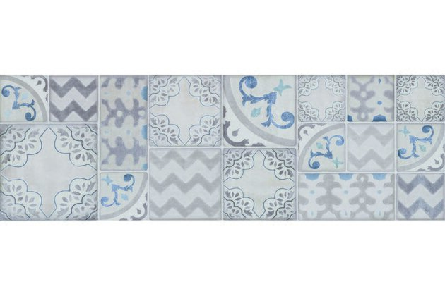 Dekor Marazzi Pottery azulejo lesk 25x76 MMVF