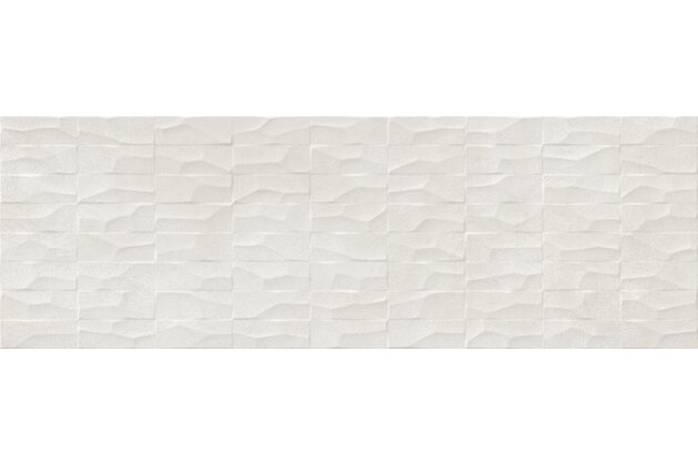Obklad Marazzi Plaza white range struktura mat rektifikovaný 30x90 M95H