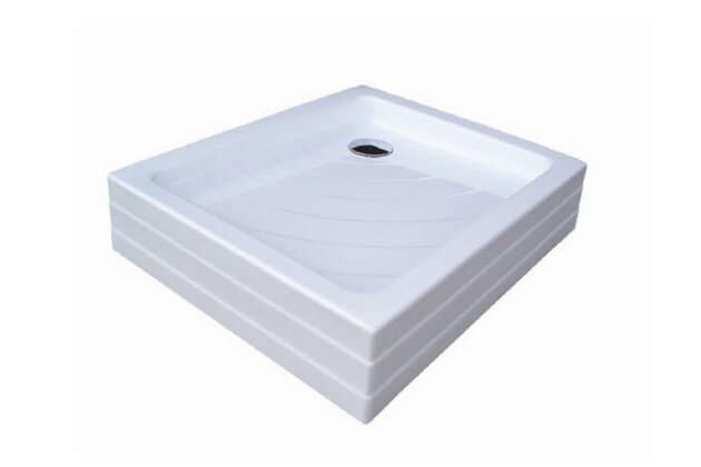 Sprchová vanička Ravak Aneta PU 75x90 obdélníková, bílá, A003701120