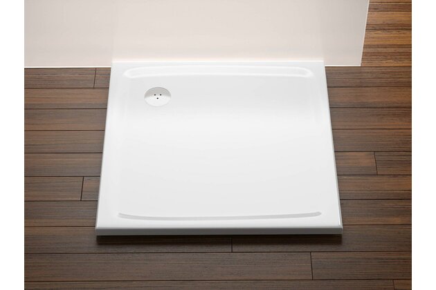 Sprchová vanička Ravak Perseus Pro Flat 90x90 rohová čtvercová, bílá, XA037711010