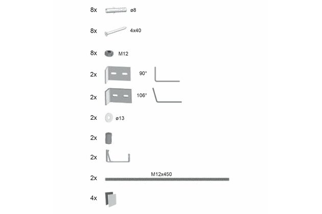 Panelkit Ravak Avocado sada, B28000000N