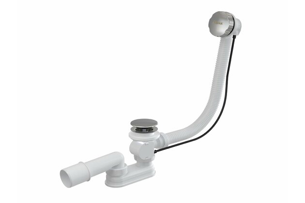 Sifon Ravak vanový B 57 K/K, chrom, X01305