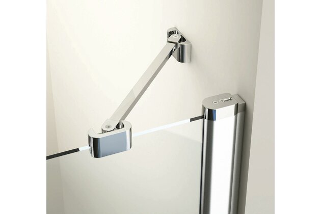 Sprchový kout Ravak Chrome CRV1/CPS 100x90 rohový, lesk/transparent