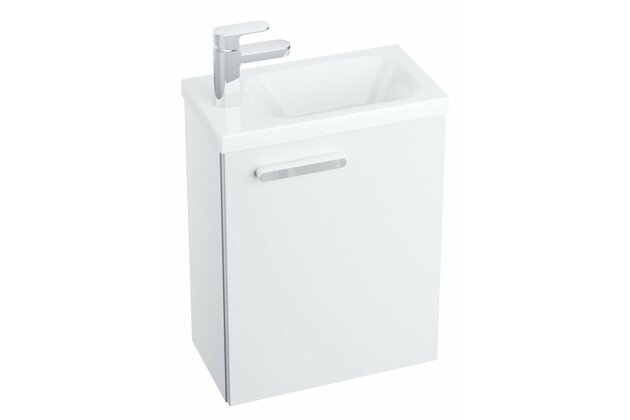 Korpus skříňky Ravak SD Chrome II 40, bílá madlo 152 mm, chrom, X000000538