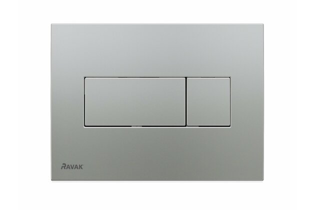 WC tlačítko Ravak Uni, satin, X01456