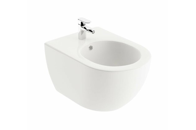 Bidet Ravak Uni Chrome závěsný, bílá, X01517