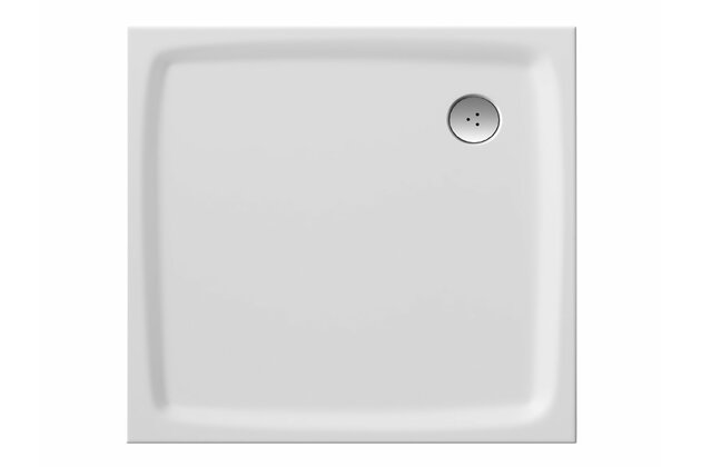 Sprchová vanička Ravak Perseus Pro Flat 80x80 rohová čtvercová, bílá, XA034411010