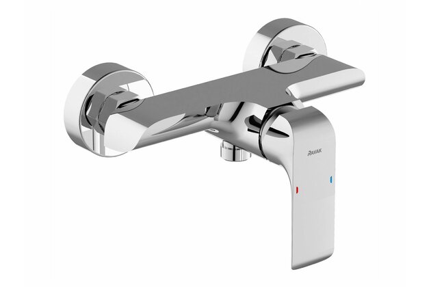 Baterie Ravak Flat sprchová nástěnná, bez sprchového setu, chrom, X070121