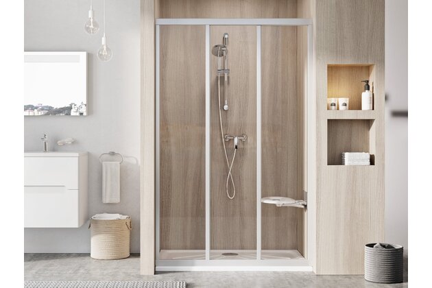 Sprchový kout Ravak Supernova ASDP3/APSS 90x75x198 rohový, satin/transparent