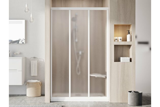 Sprchový kout Ravak Supernova ASDP3/APSS 120x80x198 rohový, bílá/grape