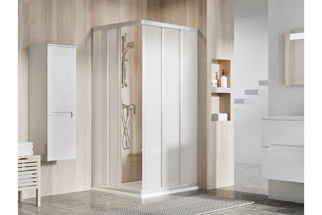Sprchový kout Ravak Supernova ASRV3/ASRV3 75x80x198 rohový, satin/pearl