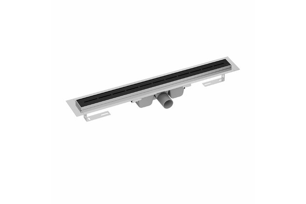 Odtokový žlab Runway 85, černá, X01751