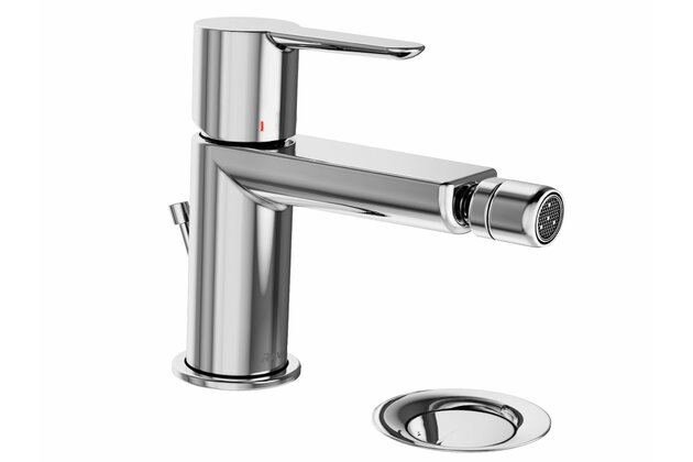 Baterie Ravak Puri bidetová, stojánková 151 mm s výpustí, chrom, X070144