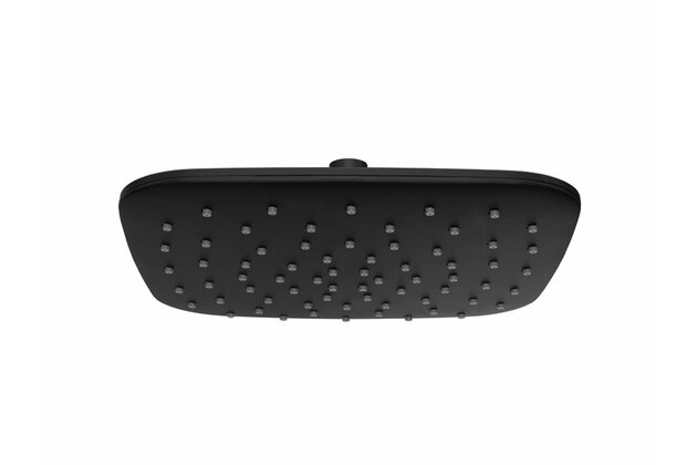 Sprcha hlavová Ravak 250x250 mm čtvercová, černá, X07P570