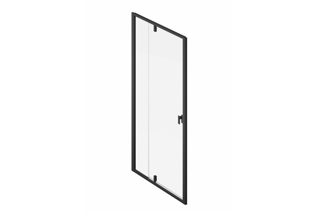 Sprchové dveře Ravak Nexty NDOP2 120 dvoudílné, černá/transparent, 03OG0300Z1