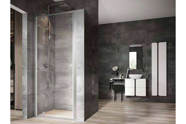 Sprchový kout Ravak Nexty NDOP1/NPSS 80x90 rohový, satin/transparent