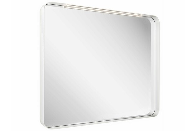Zrcadlo Ravak Strip 90x70 obdélníkové s osvětlením, bílá, X000001568
