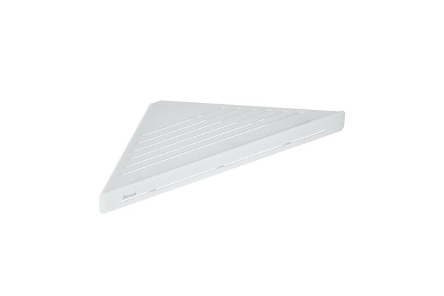 Polička Ravak Slim C rovná, bílá/bílá, X07P652