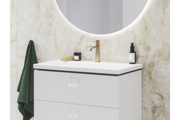 Baterie Ravak Espirit ES 012.00 umyvadlová, stojánková 190 mm, bez výpusti, růžové zlato, X070347