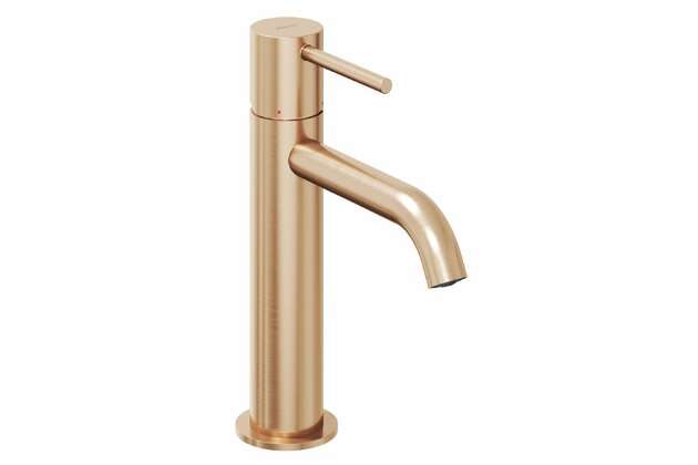 Baterie Ravak Espirit ES 012.00 umyvadlová, stojánková 190 mm, bez výpusti, růžové zlato, X070347