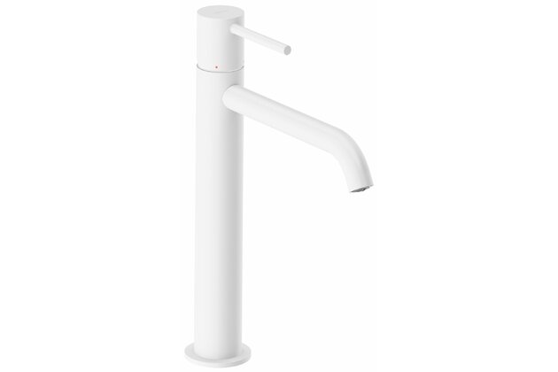 Baterie Ravak Espirit ES 014.00 umyvadlová, stojánková 220 mm, bez výpusti, bílá mat, X070390