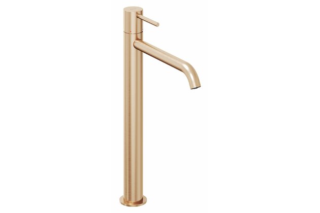 Baterie Ravak Espirit ES 015.00 umyvadlová, stojánková 340 mm, bez výpusti, růžové zlato, X070348