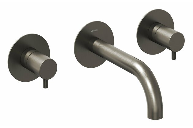 Baterie Ravak Espirit ES 019.00 umyvadlová podomítková, s tělesem, grafit, X070313