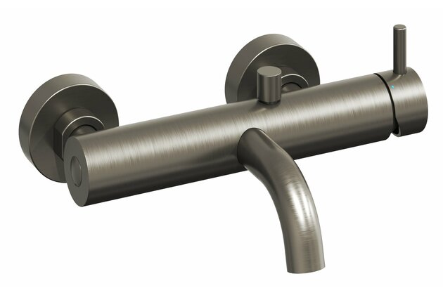 Baterie Ravak Espirit ES 022.00 vanová nástěnná, bez sprchového setu, grafit, X070316