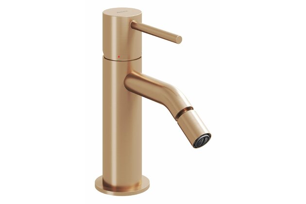 Baterie Ravak Espirit ES 056.00 bidetová, stojánková 154 mm, bez výpusti, růžové zlato, X070355