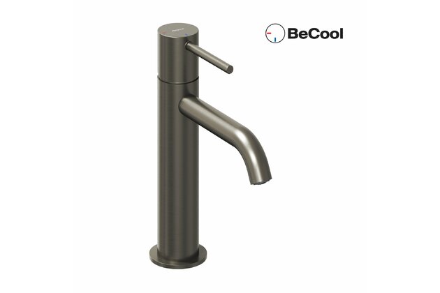 Baterie Ravak Espirit ES 012.00 umyvadlová, stojánková 190 mm s funkcí BeCool, bez výpusti, grafit, X070397