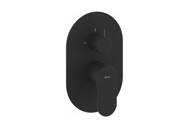 Baterie Ravak Eleganta EL 065.00 RB E podomítková 2-cestná, bez tělesa, X070301