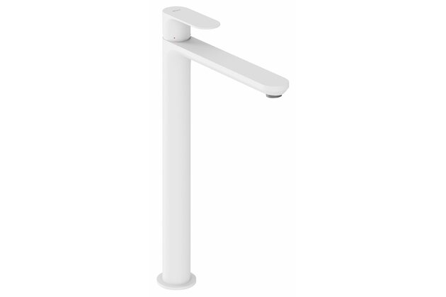 Baterie Ravak Eleganta EL015.00 umyvadlová, stojánková 335 mm, bez výpusti, bílá mat, X070254