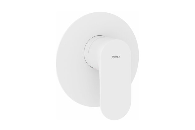 Baterie Ravak Eleganta EL 062.00 podomítková 1-cestná, s tělesem, bílá mat, X070262